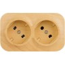 Розетка LEGRAND ОП QUTEO 16А IP20 250В дерево 782281