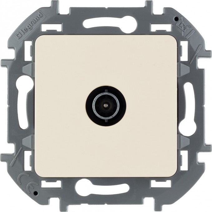 Розетка TV LEGRAND INSPIRIA оконечная 10 дБ 5 862 мГц слоновая кость 673871