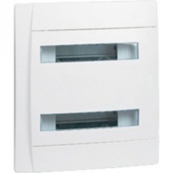 Щит распределительный LEGRAND PRACTIBOX встраиваемый ЩРв-П-24 2х12 IP40 пластиковый прозрачная дверь без шины 601113
