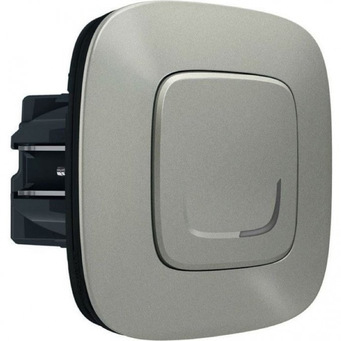 Умный проводной выключатель/светорегулятор LEGRAND Valena Allure with NETATMO 5-300 Вт, алюминий 752784