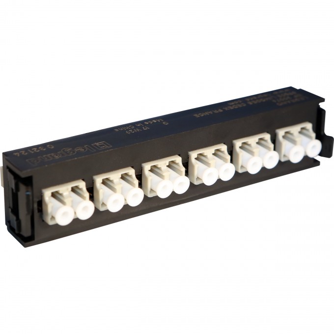 Вставка оптическая LEGRAND LC дуплекс высокой плотности для 24 многомодовых волокон 32125