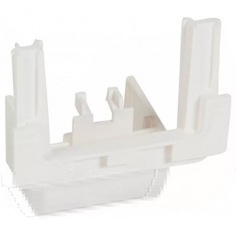 Выдвижной блок для монтажа на торце мини-плинтуса LEGRAND DLPlus 32x20, белый