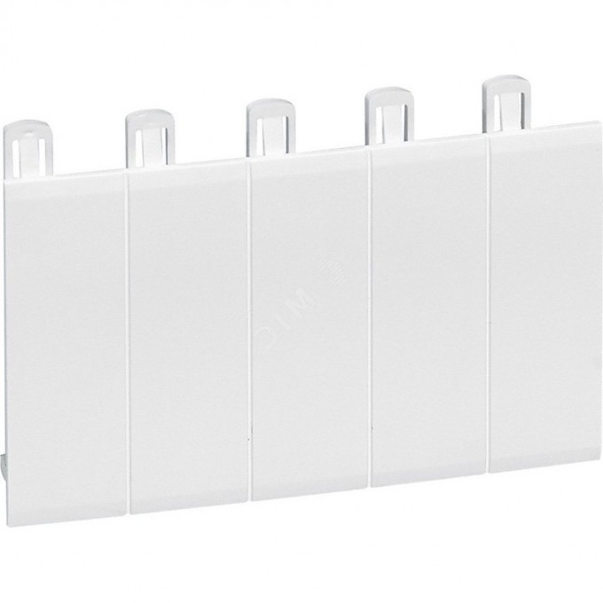 Заглушка LEGRAND 5 модулей белая 001660