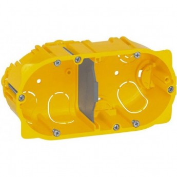 Коробка LEGRAND Batibox для сухих перегородок, 2 поста, 50 мм