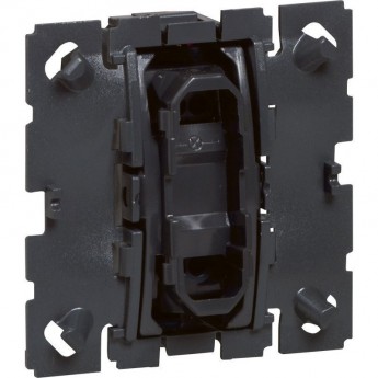 Переключатель LEGRAND Celiane - двухклавишный - однополюсный - IP 44, слоновая кость Переключатель LEGRAND Celiane - двухклавишный - однополюсный - IP 44, слоновая кость