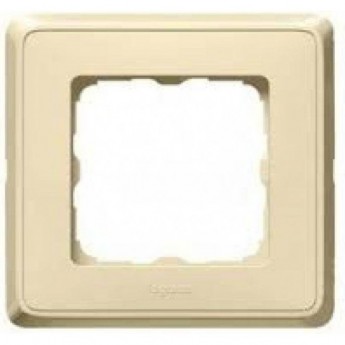 Рамка LEGRAND Cariva 1 пост слоновая кость
