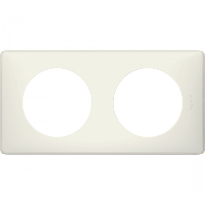 Рамка LEGRAND Celiane 2 поста Белая перкаль 066702